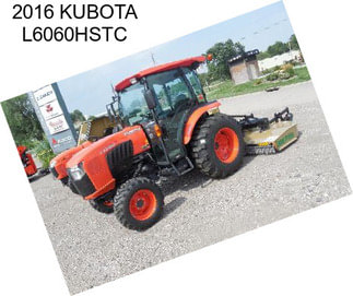 2016 KUBOTA L6060HSTC