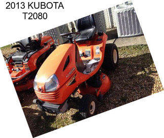 2013 KUBOTA T2080