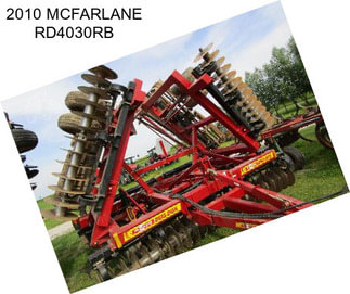 2010 MCFARLANE RD4030RB