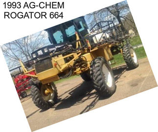 1993 AG-CHEM ROGATOR 664