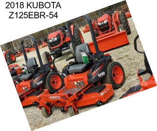 2018 KUBOTA Z125EBR-54