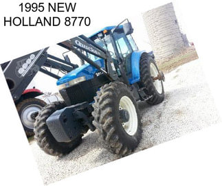 1995 NEW HOLLAND 8770