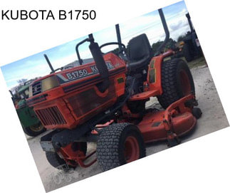 KUBOTA B1750