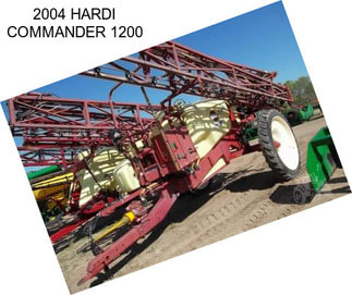 2004 HARDI COMMANDER 1200