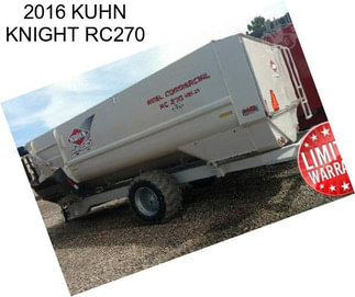 2016 KUHN KNIGHT RC270