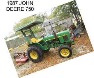 1987 JOHN DEERE 750