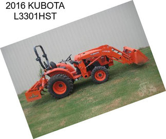 2016 KUBOTA L3301HST