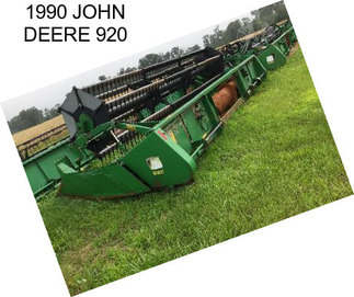 1990 JOHN DEERE 920