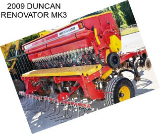 2009 DUNCAN RENOVATOR MK3