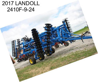 2017 LANDOLL 2410F-9-24