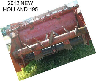 2012 NEW HOLLAND 195