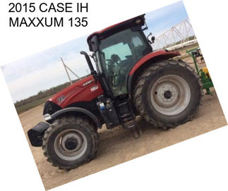 2015 CASE IH MAXXUM 135