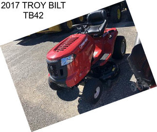 2017 TROY BILT TB42