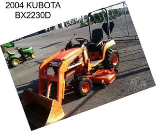 2004 KUBOTA BX2230D