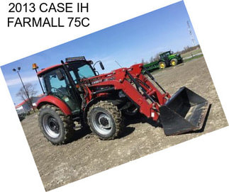 2013 CASE IH FARMALL 75C