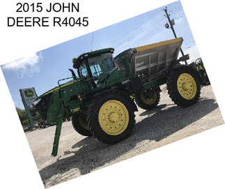 2015 JOHN DEERE R4045