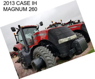 2013 CASE IH MAGNUM 260