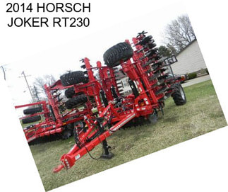 2014 HORSCH JOKER RT230