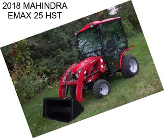 2018 MAHINDRA EMAX 25 HST