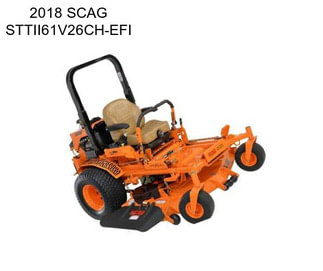 2018 SCAG STTII61V26CH-EFI