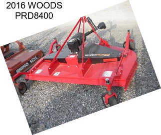 2016 WOODS PRD8400