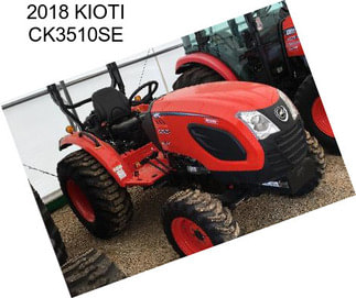 2018 KIOTI CK3510SE