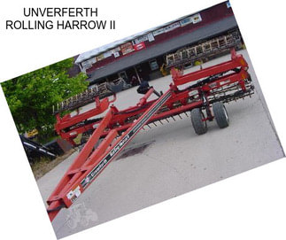 UNVERFERTH ROLLING HARROW II