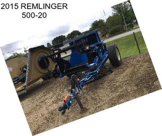 2015 REMLINGER 500-20