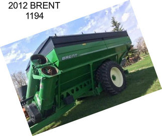 2012 BRENT 1194