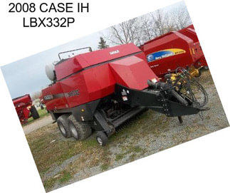2008 CASE IH LBX332P
