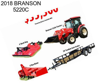 2018 BRANSON 5220C