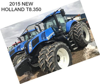 2015 NEW HOLLAND T8.350