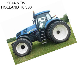 2014 NEW HOLLAND T8.360