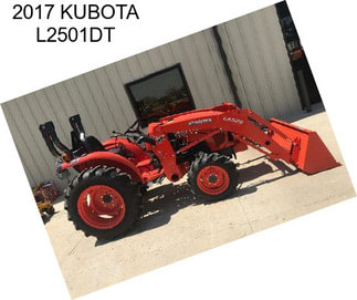 2017 KUBOTA L2501DT