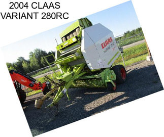 2004 CLAAS VARIANT 280RC