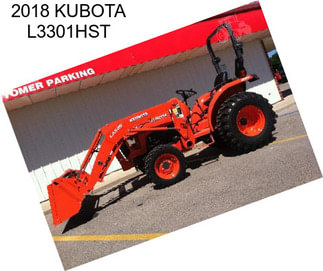 2018 KUBOTA L3301HST