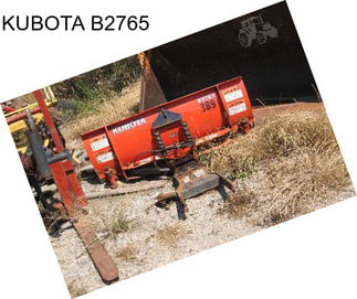 KUBOTA B2765