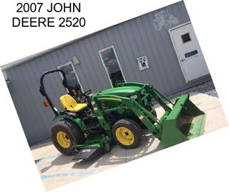 2007 JOHN DEERE 2520