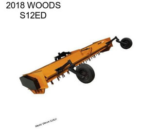 2018 WOODS S12ED