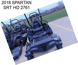 2018 SPARTAN SRT HD 2761