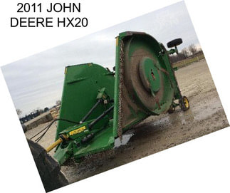 2011 JOHN DEERE HX20