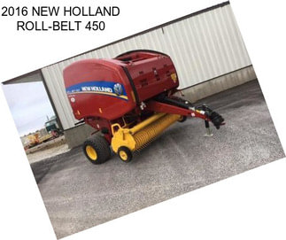 2016 NEW HOLLAND ROLL-BELT 450