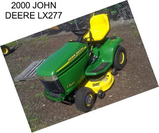 2000 JOHN DEERE LX277