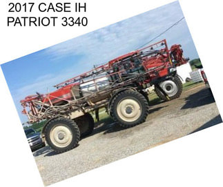 2017 CASE IH PATRIOT 3340