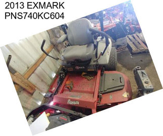 2013 EXMARK PNS740KC604