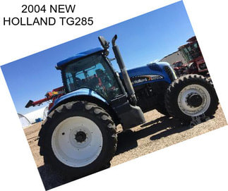 2004 NEW HOLLAND TG285