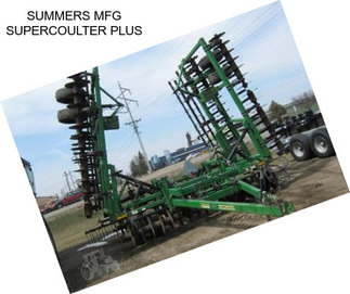 SUMMERS MFG SUPERCOULTER PLUS