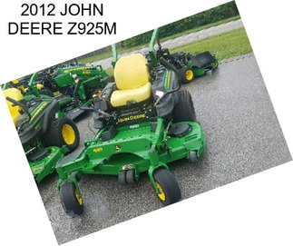 2012 JOHN DEERE Z925M