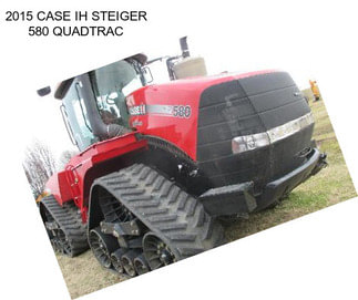 2015 CASE IH STEIGER 580 QUADTRAC