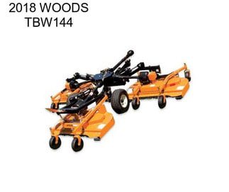 2018 WOODS TBW144